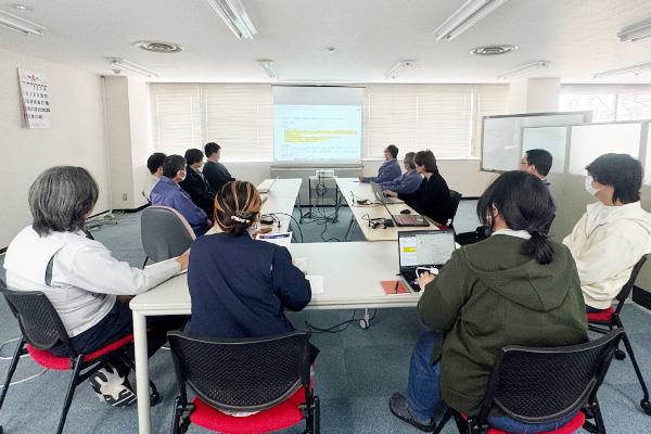 実際の開発作業の様子